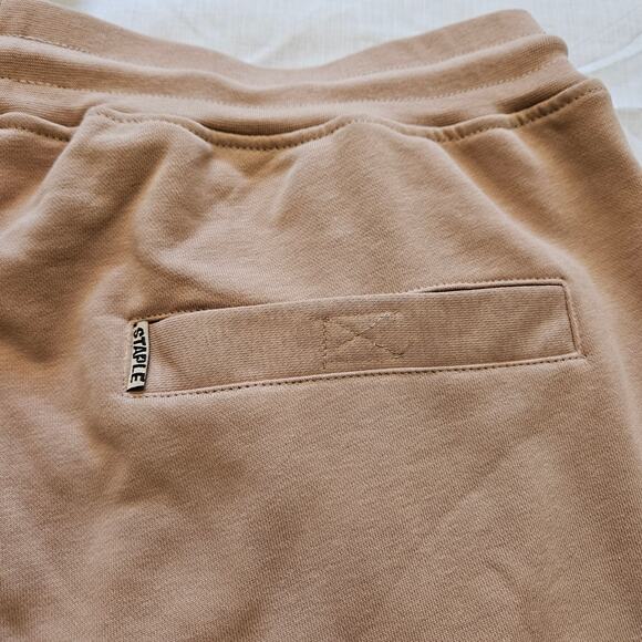Staple Khaki Beige Joggers Sweatpants Size 3XL - Picture 8 of 11